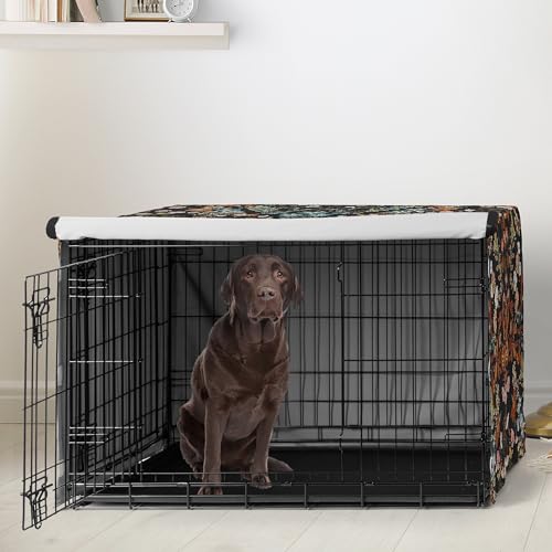 Sweet Jojo Designs Animal Cage in 42.0"L x 30.0"W x 28.5"H, Wild Flower Black