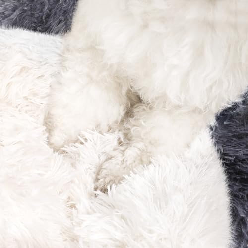 NOYAL Pet Bed Mat in X-Small 15.7'', Bandhnu Dark grey