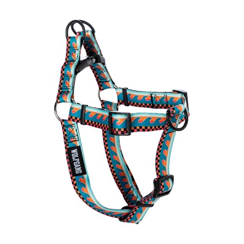 Wolfgang Man & Beast Animal Harness in Small (5/8 Inch x 12-18 Inch), BrookTrout Print
