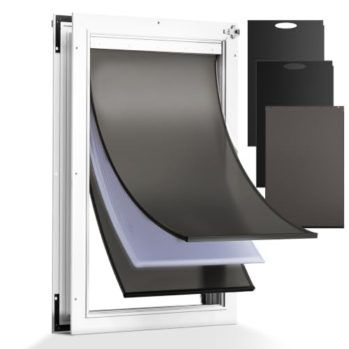 Tiylibe Pet Door in XLarge, White