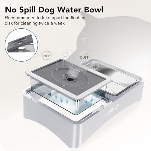 UPSKY Pet Feeder in E-3-in-1 (White)
