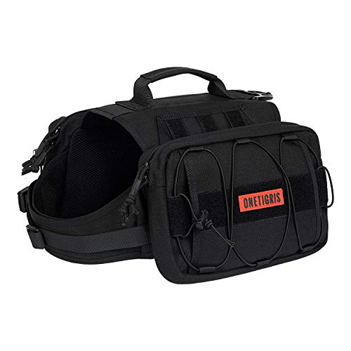 ONETIGRIS Pet Supplies in Large, Black