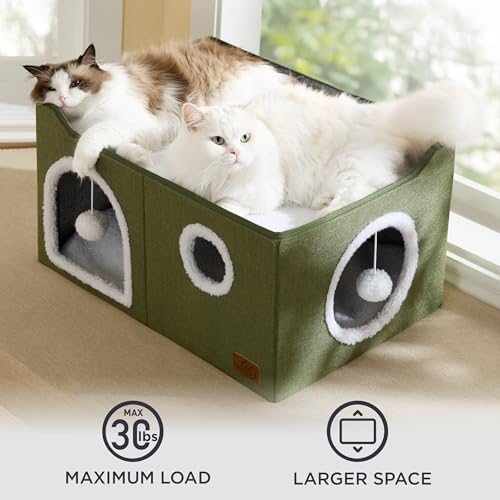 Bedsure Pet Activity Structure in Widen, Loden Green