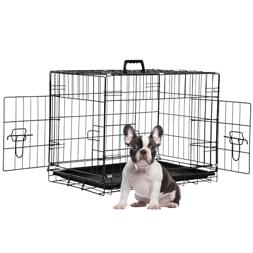 FDW Animal Cage in 18.0"L x 12.0"W x 14.0"H, Dark Black