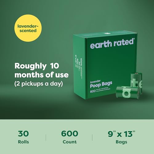 Earth Rated Waste Bag in 1 Count (Pack of 600), Green