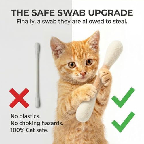 Glaciart One Pet Toy in Mini, Beige Swabs
