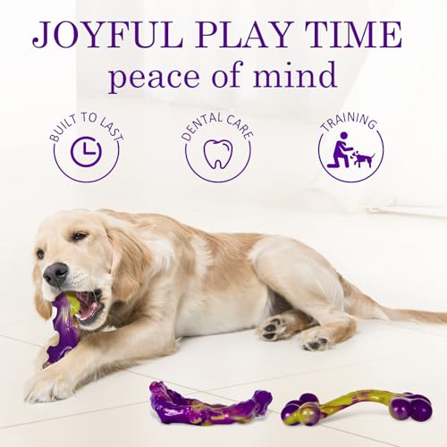 Frienhund Pet Toy in 3 Pack, Purple
