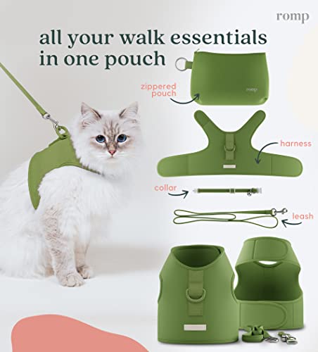 ROMP Animal Harness in Small, Matcha Green