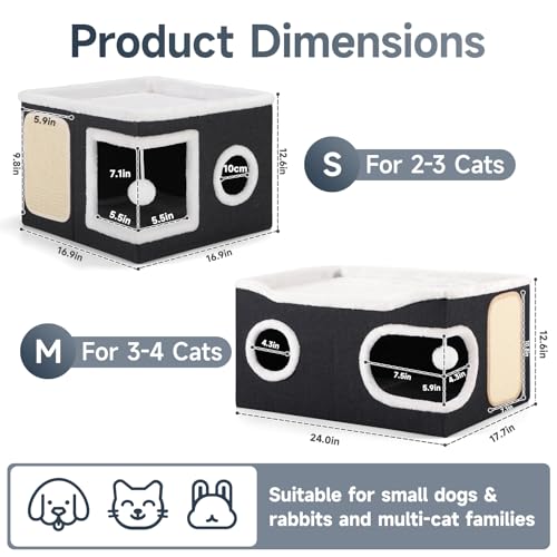 Shikha Animal Shelter in Extra Large, Black