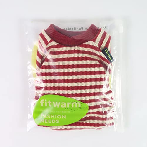 Fitwarm Pet Apparel in X-Small, Red