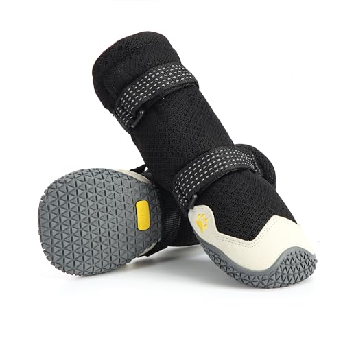 MUSIMC Paw Hoof Protector in Size 1: 1.57''x1.37''(L*W), B-Black gray