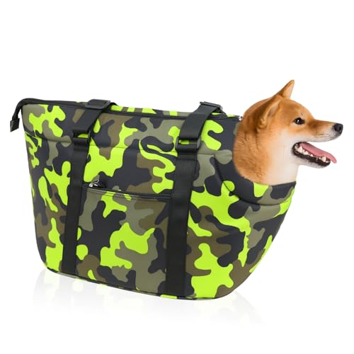 DELTAMANN Animal Carrier in 23.0"L x 6.0"W x 12.6"H, Camouflage Green