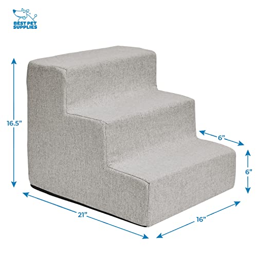 Best Pet Supplies Animal Stair in H: 13.5 Inches, Sand