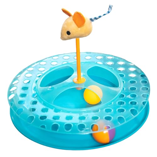 Catstages Pet Toy in One-Size, Cheese Chase
