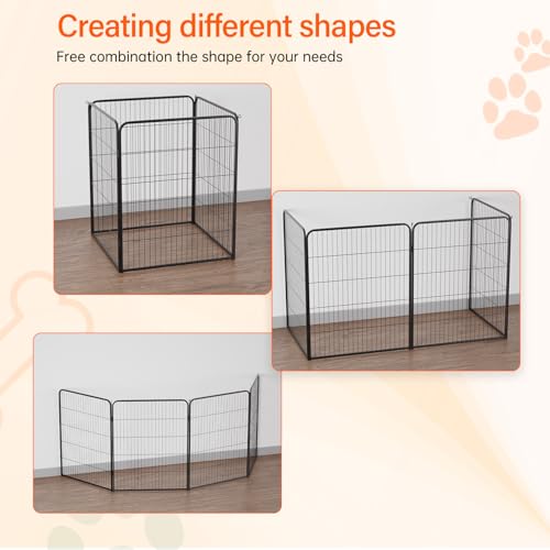 FDW Pet Playpen in Black