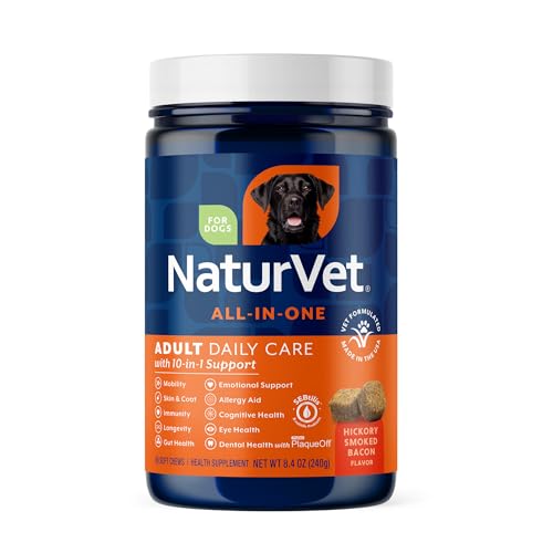 NaturVet Animal Vitamin in Adult- 60 Soft Chews, Life Stages