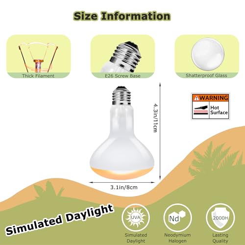 HARTOMPET Light Bulb in 60W - 2.5", Yellow