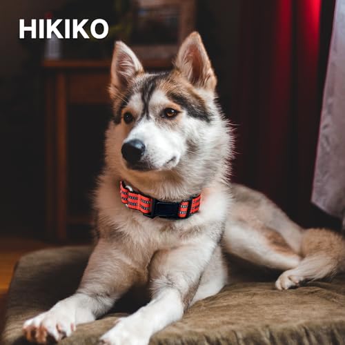 Hikiko Animal Collar in Small, Tangerine