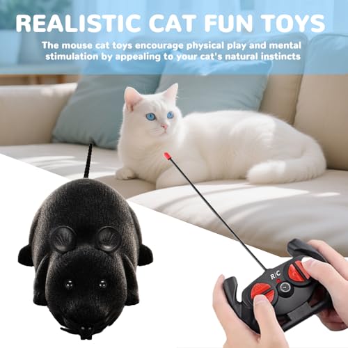 Pixibond Pet Toy in 15 x 9 x 7cm/5.9 x 3.5 x 2.8inch, Black