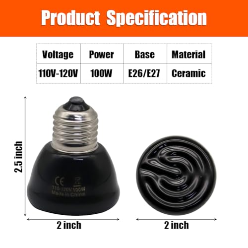 APlayfulBee Light Bulb in 2.37 x 2.76 inches, Black