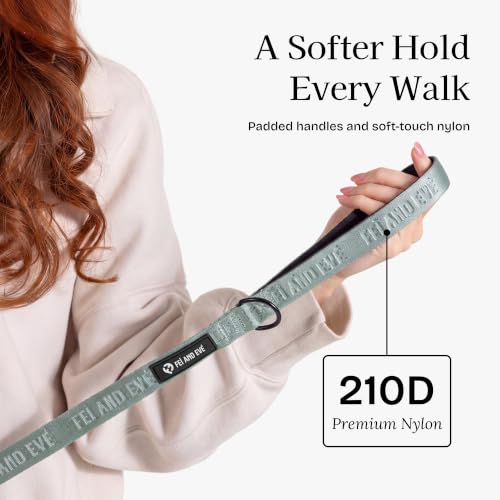 Fei and Eve Leash in 4FT, Glacier Green