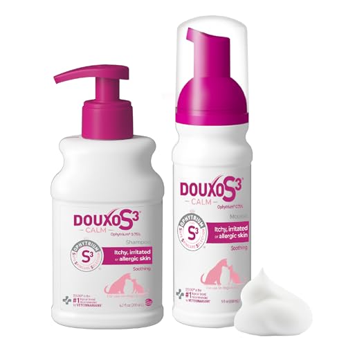 Douxo Animal Fur Cleaner Conditioner in 6.7 oz + 5 oz