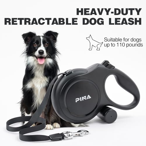 Pina Leash in 26 ft, Black