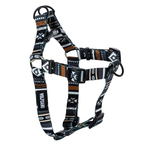 Wolfgang Man & Beast Animal Harness in Small (5/8 Inch x 12-18 Inch), NewMoon Print