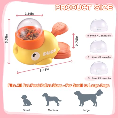 Star&Mi Pet Feeder in Duck-Yellow