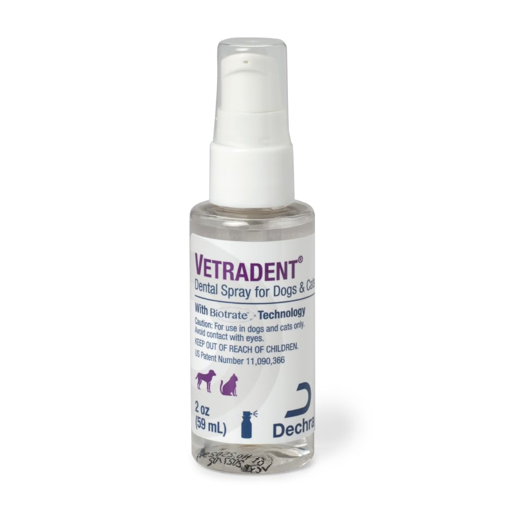 Vetradent Pet Supplies in 2oz, Clear