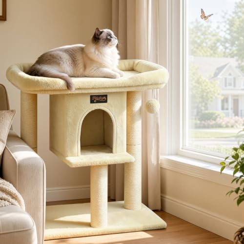 Feliskyn Pet Activity Structure in 28 Inches, Beige