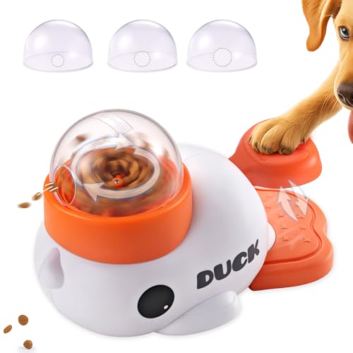 Star&Mi Pet Feeder in Duck-White