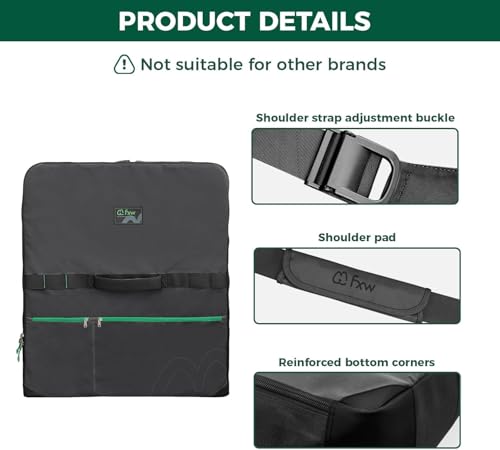 FXW Carrier Bag Case in 32 inch(2 Packs), Black