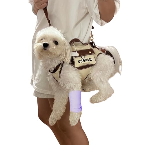 wakytu Animal Harness in X-Small(2-5 LBS), 1.0 White