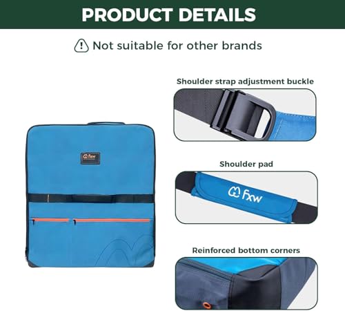 FXW Carrier Bag Case in 24 inch(2 Packs), Blue