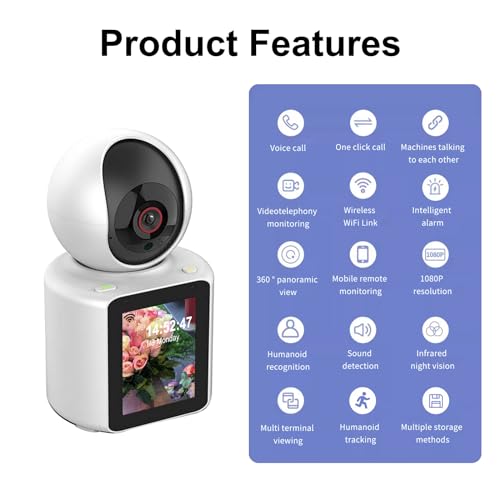 LASTCOW Security Camera in White