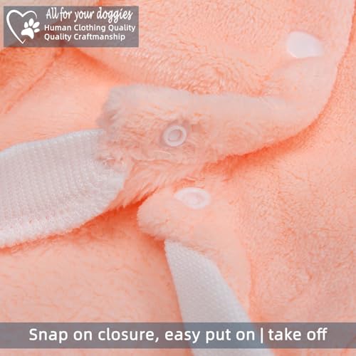 FABRICASTLE Pet Apparel in XX-Small, Peach-Cream