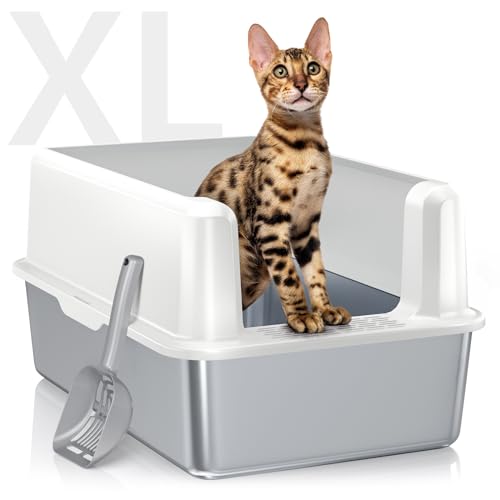 WoofiGo Litter Box in X-Large, 4 - White (Pack of 1)