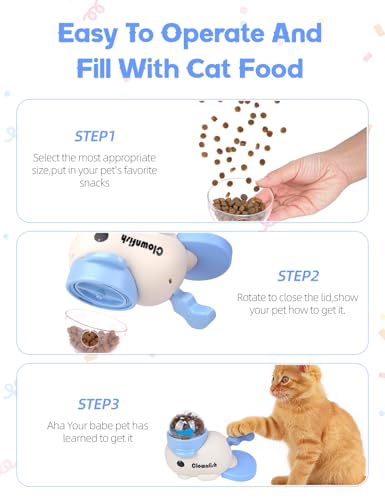 Generic Pet Feeder in blue