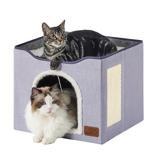 Bedsure Pet Activity Structure in Single, Cloud Purple