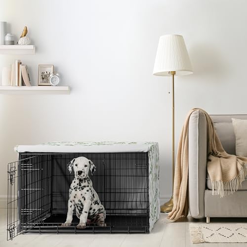 Sweet Jojo Designs Animal Cage in 36.0"L x 23.5"W x 24.0"H, Green Botanical