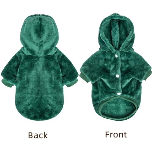 FABRICASTLE Pet Apparel in XX-Small, Dark green