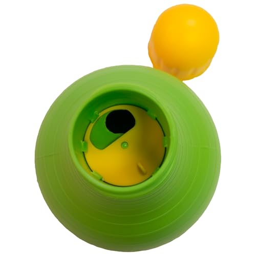 Starmark Pet Toy in Small (Pack of 12), Green, purple, and yellow