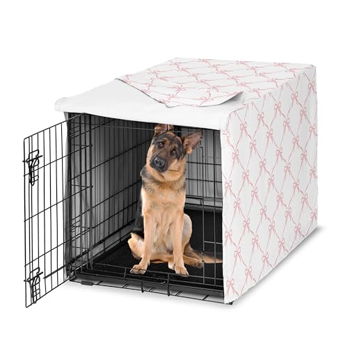 Sweet Jojo Designs Animal Cage in 48.0"L x 32.5"W x 30.5"H, Pink Bow