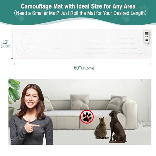 SEERWAY Pet Supplies in 60"x 12" Sofa, Transparent