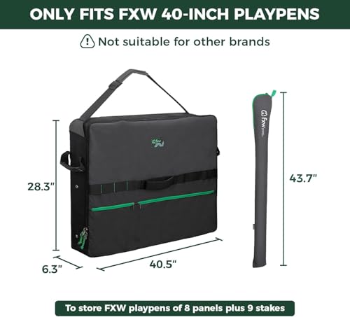 FXW Carrier Bag Case in 40 inch(2 Packs), Black