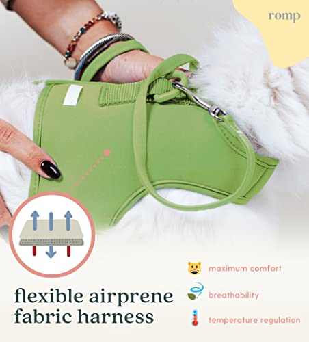 ROMP Animal Harness in Small, Matcha Green
