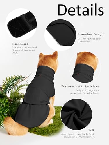 Haloumoning Pet Apparel in X-Small, Black