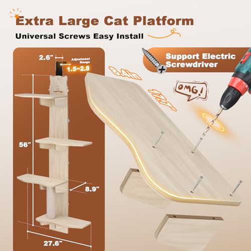 EBuZhe Pet Activity Structure in Natural wood colour