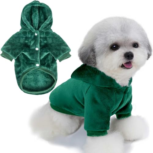 FABRICASTLE Pet Apparel in XX-Small, Dark green